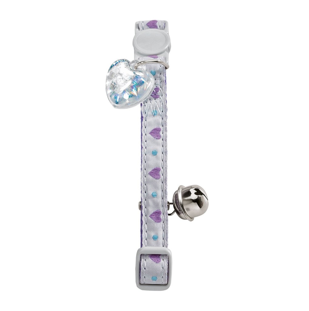 Strass-Hundehalsband Mit Blumen-Design, PU-Leder, Verstellbar – Glitzerndes Halsband Für Kleine Bis Mittlere Hunde, Farbe: Schwarz, Größe S